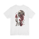 Skull & Blossoms Tee  Floral Skeleton Graphic T-Shirt