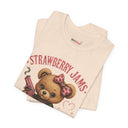 "Strawberry Jams But My Beretta Don't" Funny Teddy Bear T-Shirt