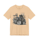 Octopus Drummer T-Shirt | Detailed Drum Kit Art Tee for Musicians