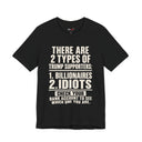 Trump Political T-Shirt  Funny “2 Types of Trump Supporters” Tee
