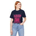 "ADHD: Diva Has Distractions" Funny Comic Style T-Shirt