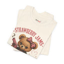 "Strawberry Jams But My Beretta Don't" Funny Teddy Bear T-Shirt