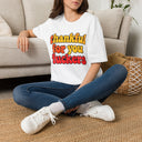 Thankful for You Fuckers Shirt Funny Retro Thanksgiving Graphic Tee