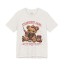"Strawberry Jams But My Beretta Don't" Funny Teddy Bear T-Shirt