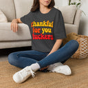 Thankful for You Fuckers Shirt Funny Retro Thanksgiving Graphic Tee