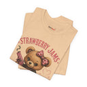 "Strawberry Jams But My Beretta Don't" Funny Teddy Bear T-Shirt