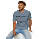 Funny Graph Shirt  “Men’s Interest in Boobs Overtime” Chart Humor Tee