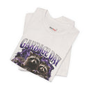 Funny Raccoon T-Shirt “Garbage Day Survivor” Graphic Tee