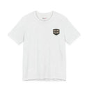 "Still Here, Still Funny" Minimalist Badge T-Shirt