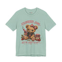 "Strawberry Jams But My Beretta Don't" Funny Teddy Bear T-Shirt