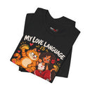 "My Love Language Is Tacos & Latinas" Funny T-Shirt