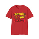 Thankful for You Fuckers Shirt Funny Retro Thanksgiving Graphic Tee