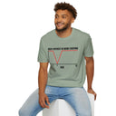 Funny Graph Shirt  “Men’s Interest in Boobs Overtime” Chart Humor Tee