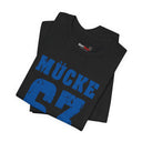 "Mücke 63" Distressed Varsity Number T-Shirt