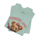 "Strawberry Jams But My Beretta Don't" Funny Teddy Bear T-Shirt