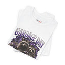 Funny Raccoon T-Shirt “Garbage Day Survivor” Graphic Tee