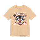 "Everything Is Trash" Raccoon Graphic T-Shirt | Funny Metal Band Style Tee