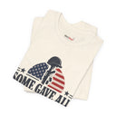 "Some Gave All, We Remember" Fallen Soldier Memorial T-Shirt