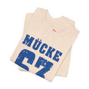 "Mücke 63" Distressed Varsity Number T-Shirt