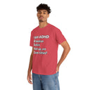 Funny ADHD Shirt "I Got ADHD" Acronym Joke Tee in Navy