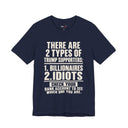 Trump Political T-Shirt  Funny “2 Types of Trump Supporters” Tee