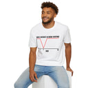 Funny Graph Shirt  “Men’s Interest in Boobs Overtime” Chart Humor Tee