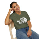 “Sit On My Face” Adult Humor Statement T-Shirt