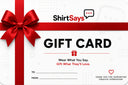 ShirtSays Gift Card